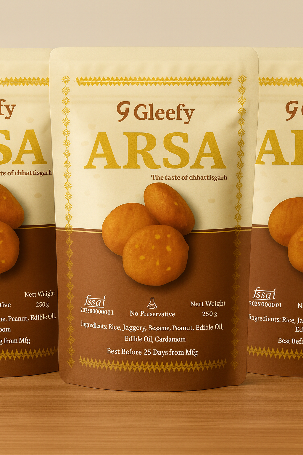 Chhattisgarhi Arsa - Pack of 3